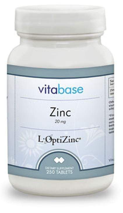 Vitabase Zinc (20 mg) -- 250 Tablets