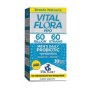 Vital Planet Vital Flora 60 Billion 60 Strains Men's Daily Probiotic - 30 Vegetable Capsules