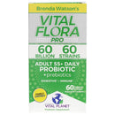 Vital Planet Vital Flora 60B & 60 Strain For Adults 55+ -- 60 Delayed Release VegCaps